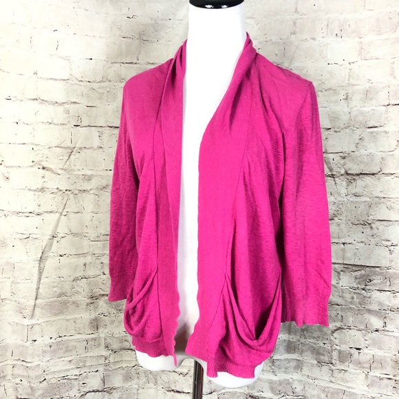 Eileen Fisher Sweaters - Eileen Fisher Pink Cardigan Open Front